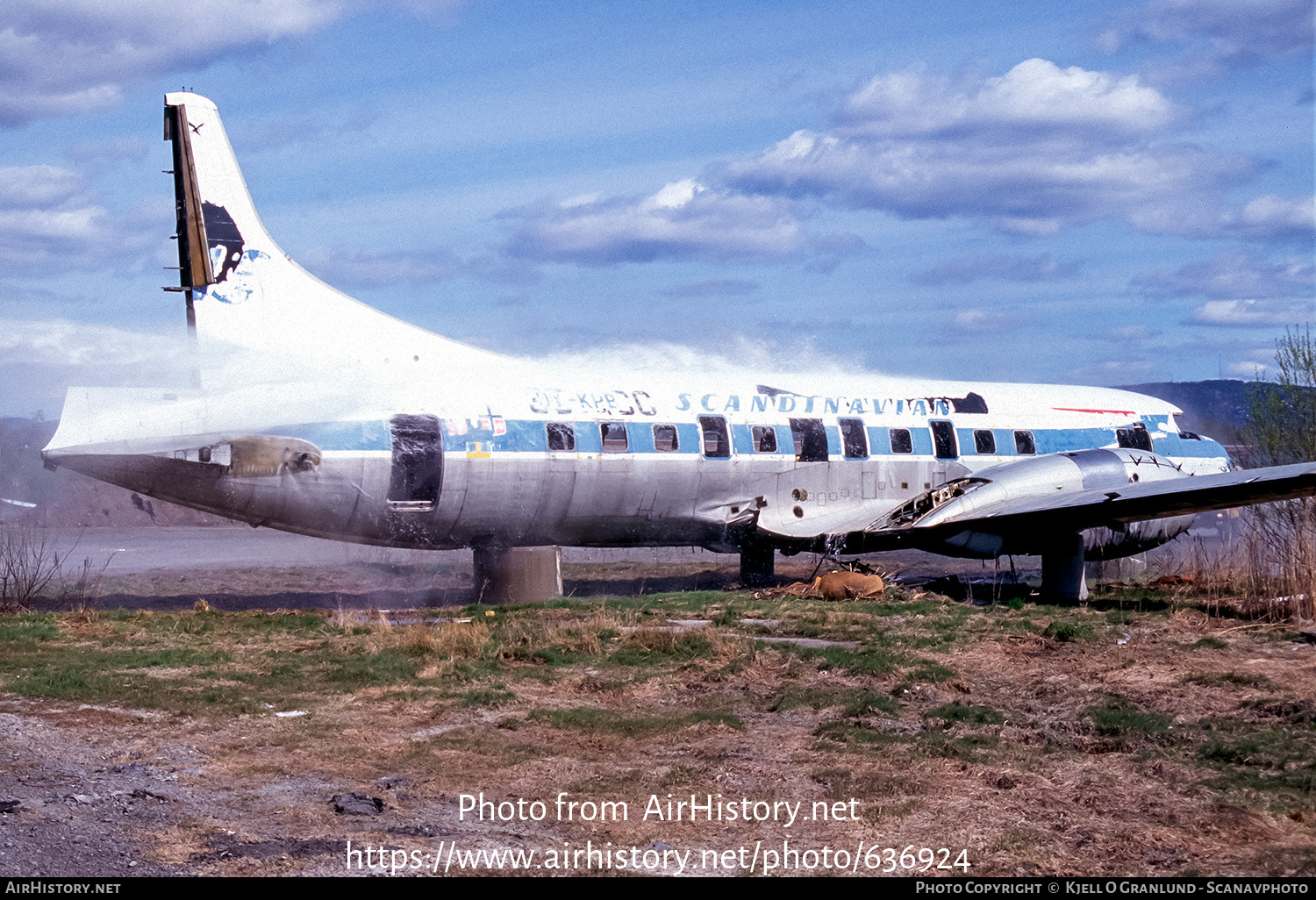 Aircraft Photo of LN-MAP | Convair 440-61 Metropolitan | AirHistory.net #636924