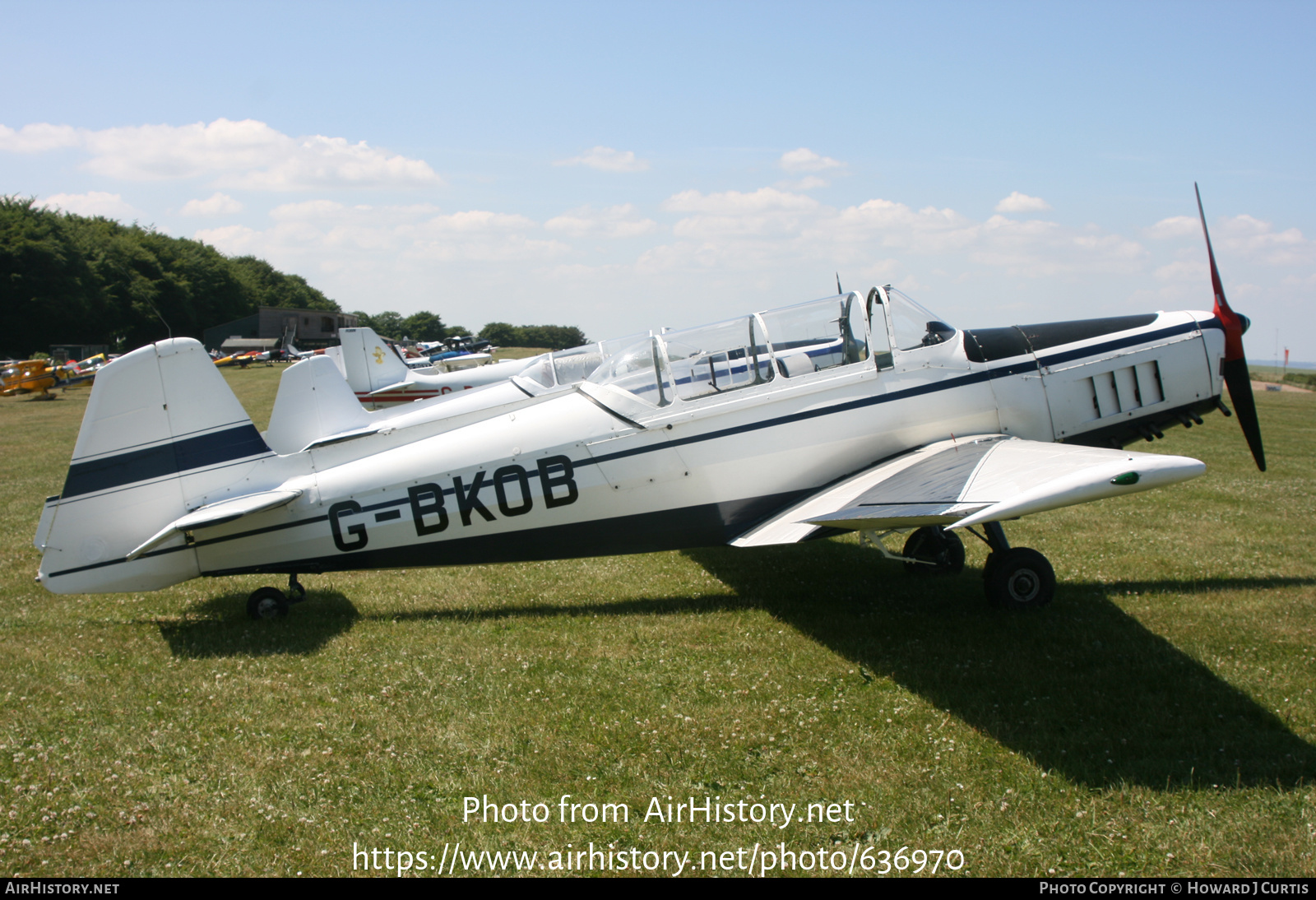 Aircraft Photo of G-BKOB | Zlin Z-326 Trener Master | AirHistory.net #636970