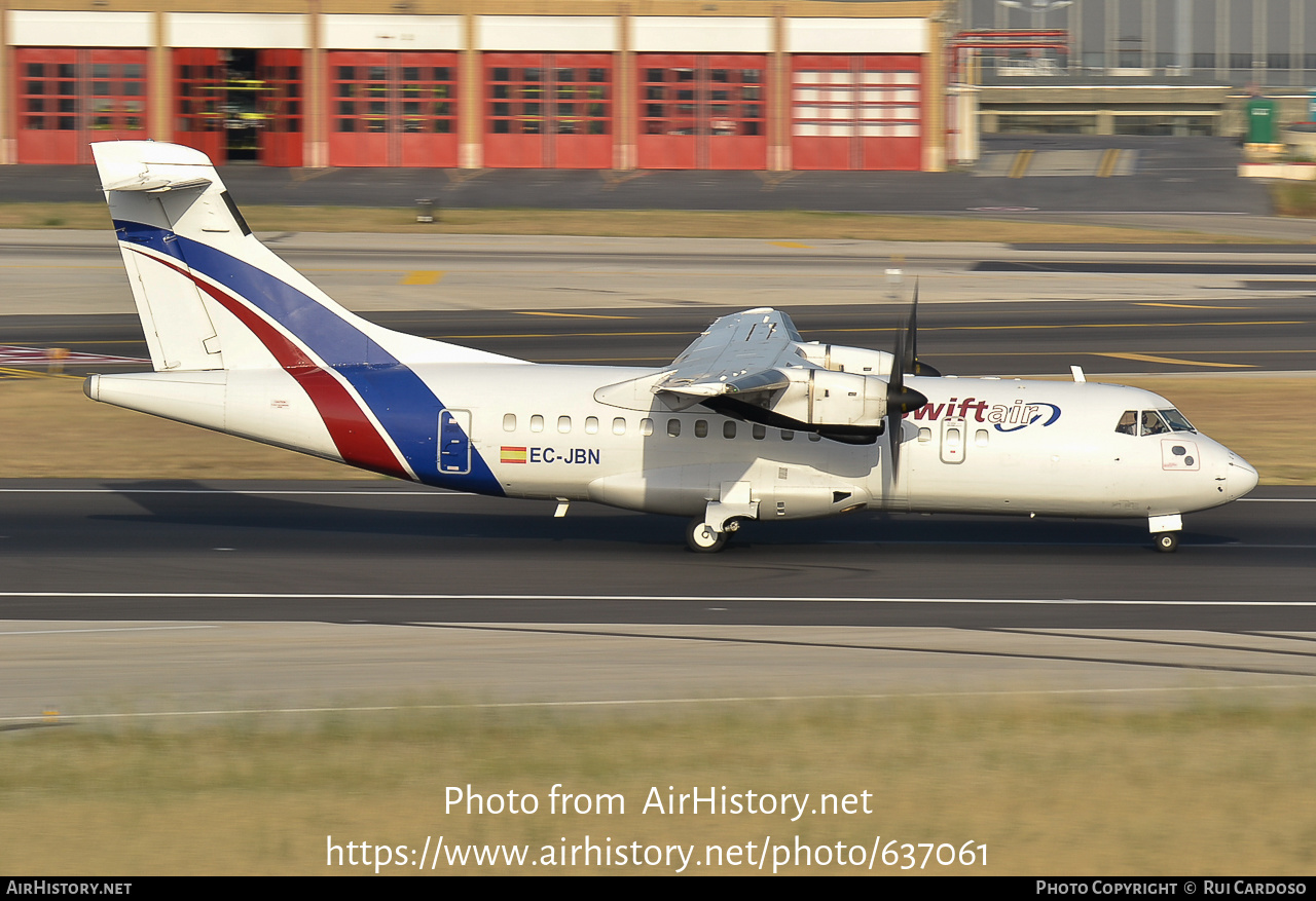 Aircraft Photo of EC-JBN | ATR ATR-42-320(QC) | Swiftair | AirHistory.net #637061