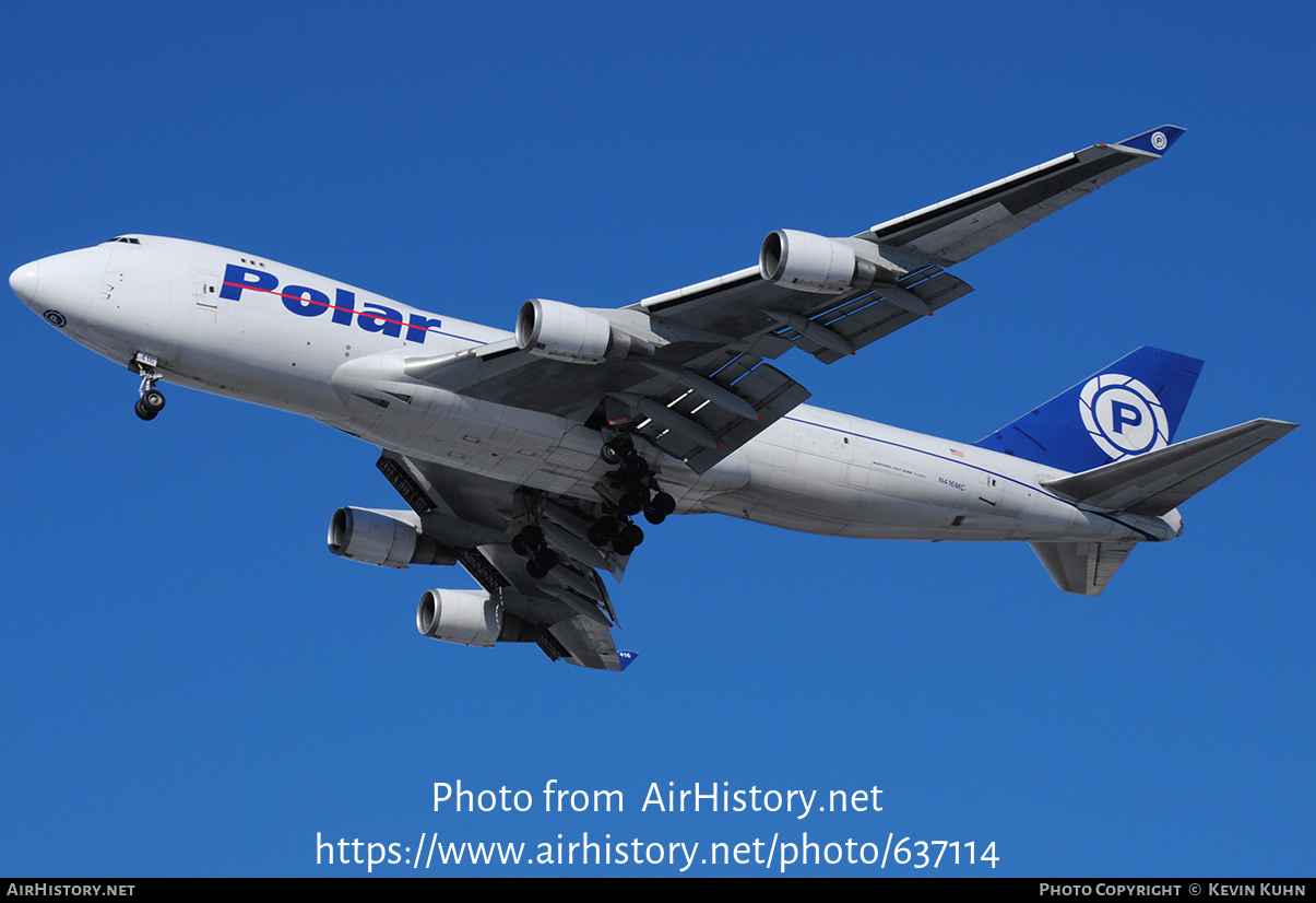 Aircraft Photo of N416MC | Boeing 747-47UF/SCD | Polar Air Cargo | AirHistory.net #637114