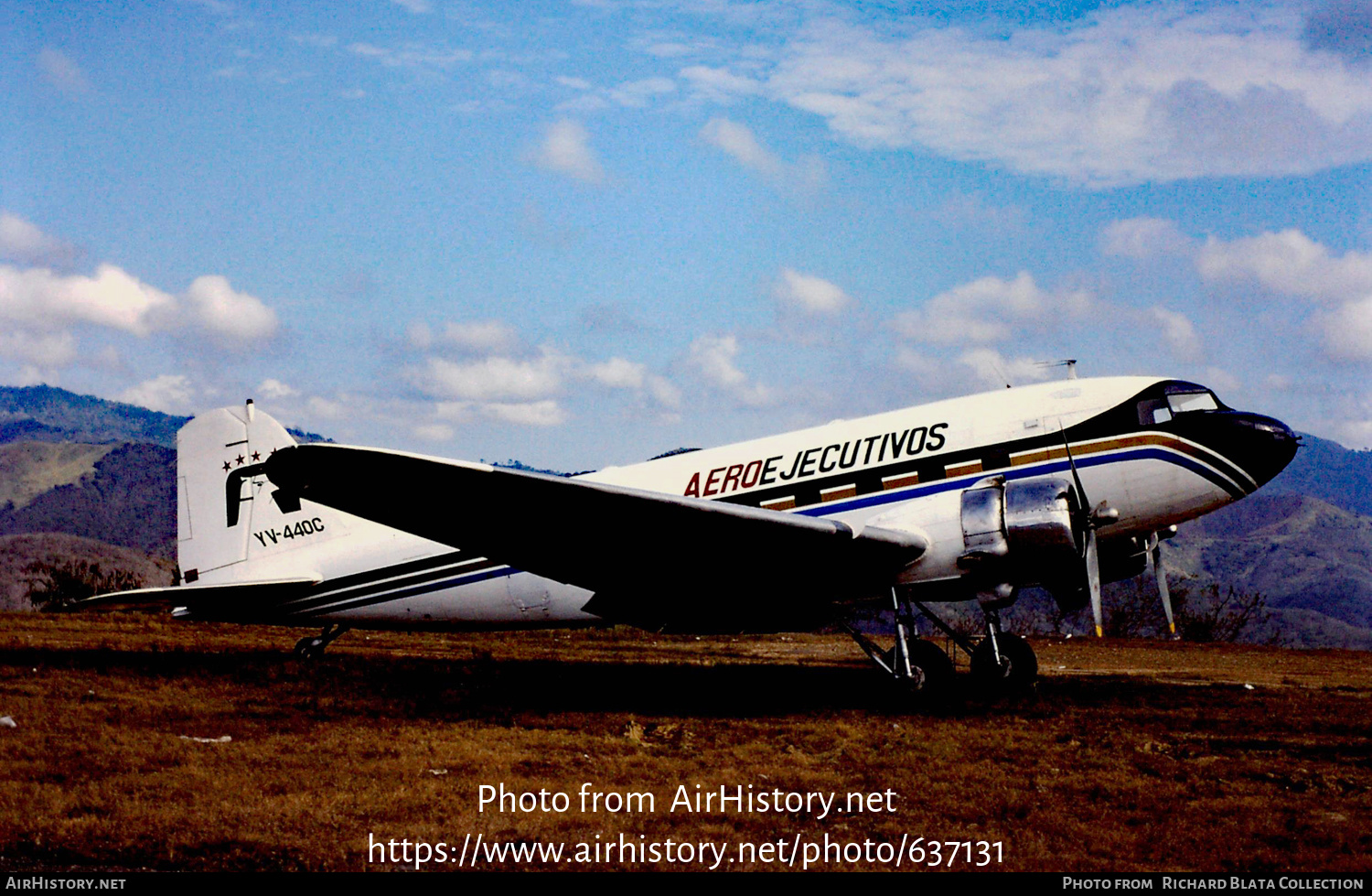 Aircraft Photo of YV-440C | Douglas DC-3A | Aeroejecutivos | AirHistory.net #637131