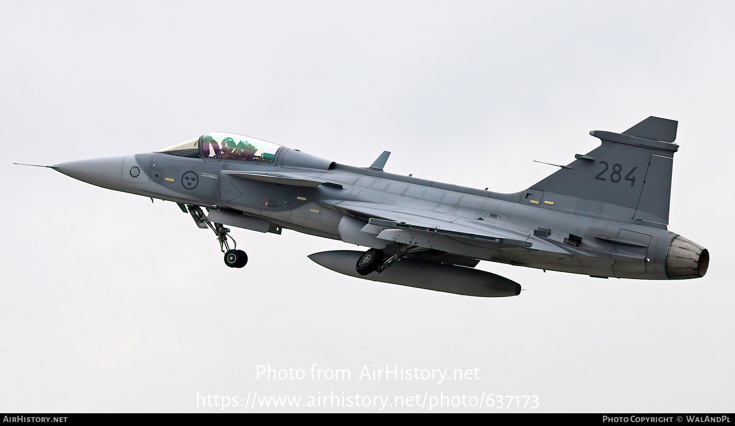 Aircraft Photo of 39284 | Saab JAS 39C Gripen | Sweden - Air Force | AirHistory.net #637173