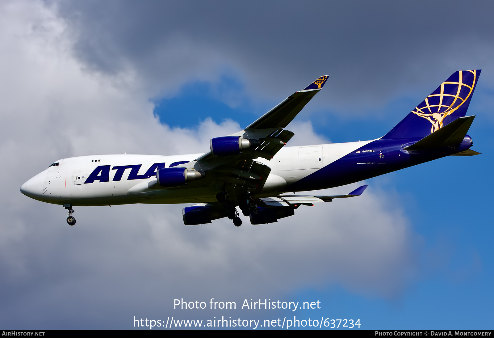 Aircraft Photo of N499MC | Boeing 747-47UF/SCD | Atlas Air | AirHistory.net #637234