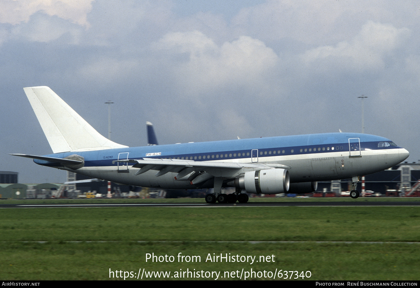 Aircraft Photo of PH-AGH | Airbus A310-203 | KLM - Royal Dutch Airlines | AirHistory.net #637340