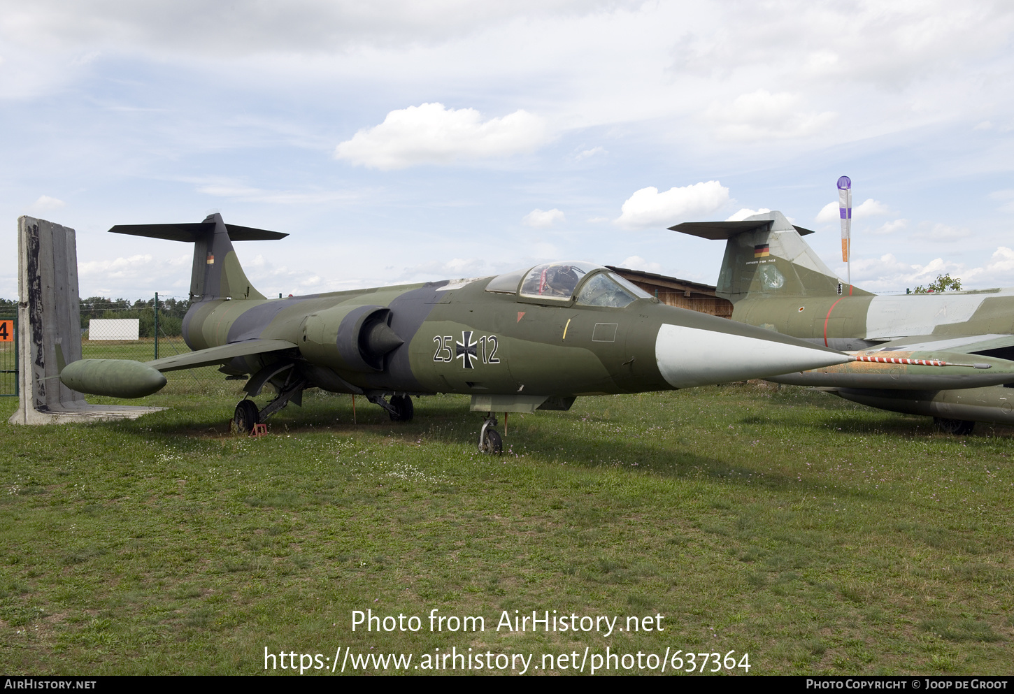 Aircraft Photo of 2512 | Lockheed F-104G Starfighter | Germany - Air Force | AirHistory.net #637364