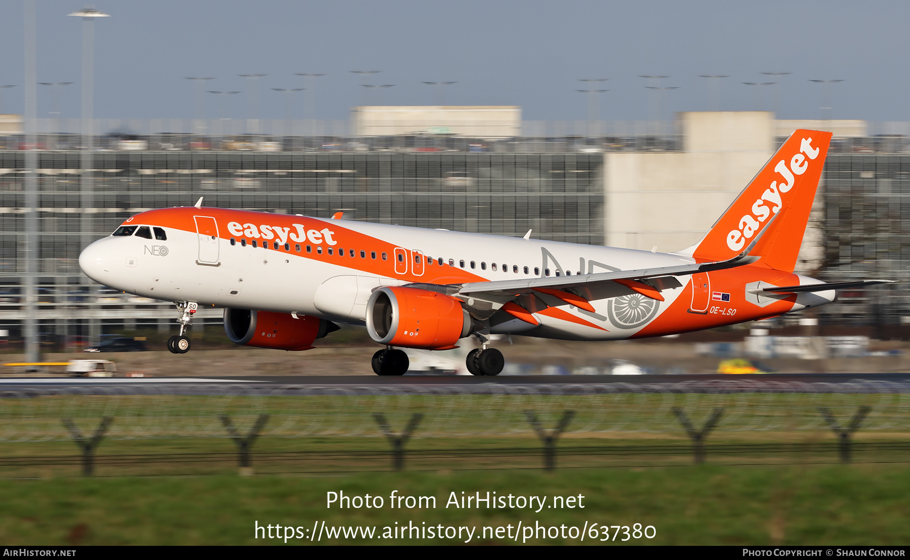 Aircraft Photo of OE-LSO | Airbus A320-251N | EasyJet | AirHistory.net #637380