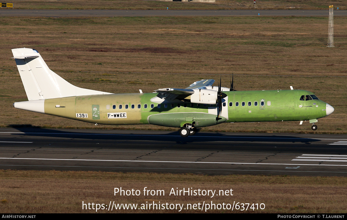 Aircraft Photo of F-WWEE | ATR ATR-72-600 (ATR-72-212A) | AirHistory.net #637410