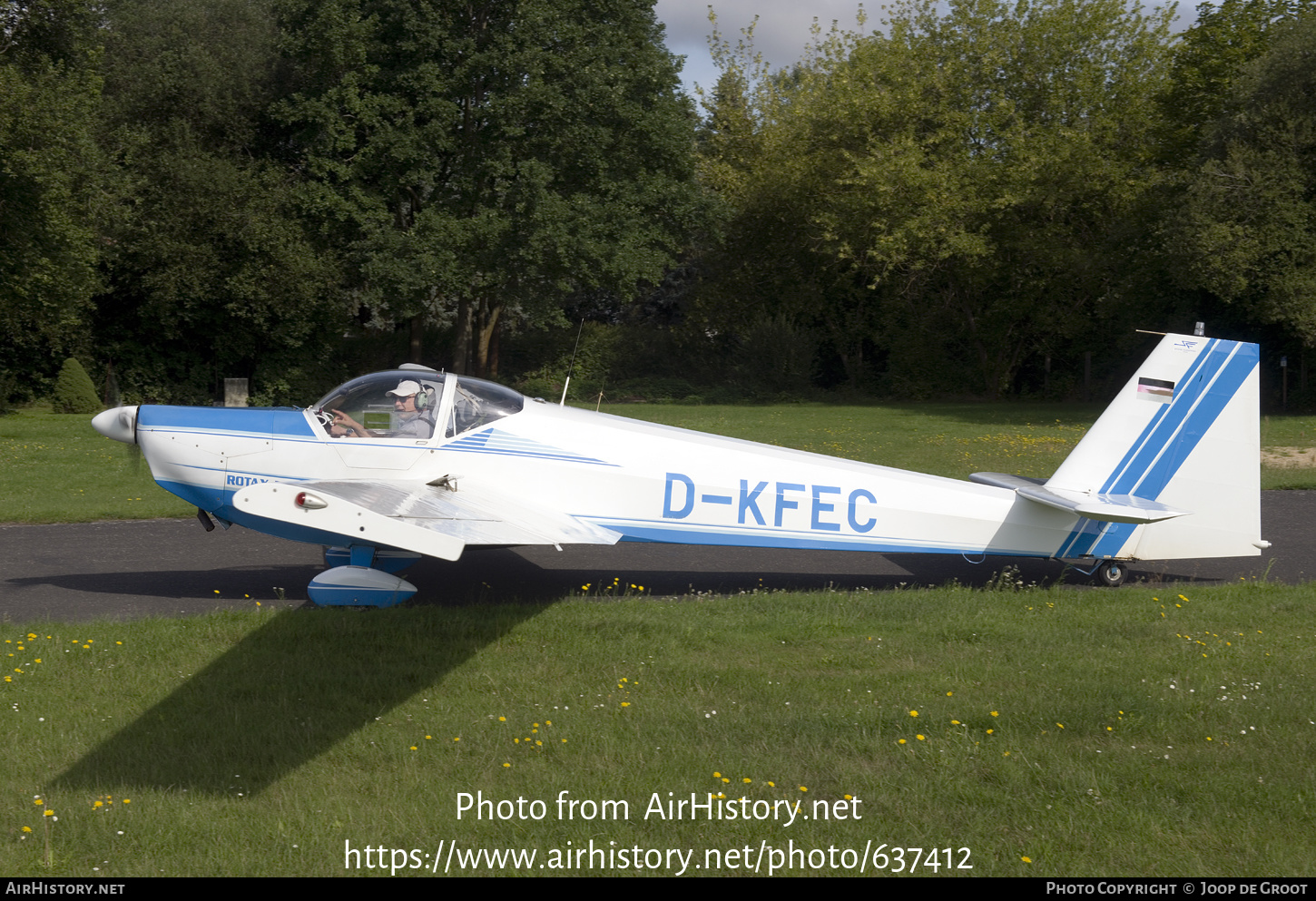 Aircraft Photo of D-KFEC | Scheibe SF-25C Rotax Falke | AirHistory.net #637412