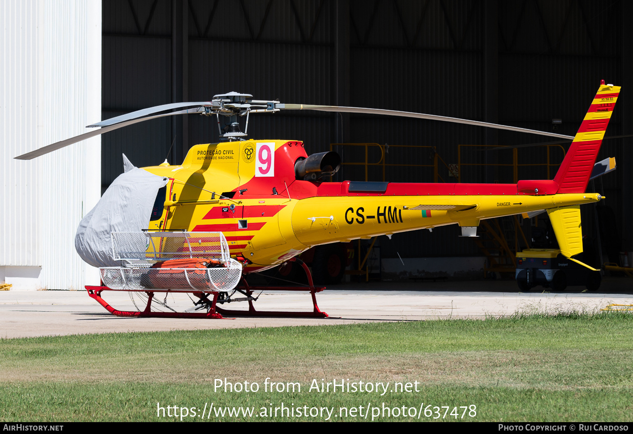 Aircraft Photo of CS-HMI | Aerospatiale AS-350B-3 Ecureuil | Autoridade Nacional de Emergência e Proteção Civil | AirHistory.net #637478