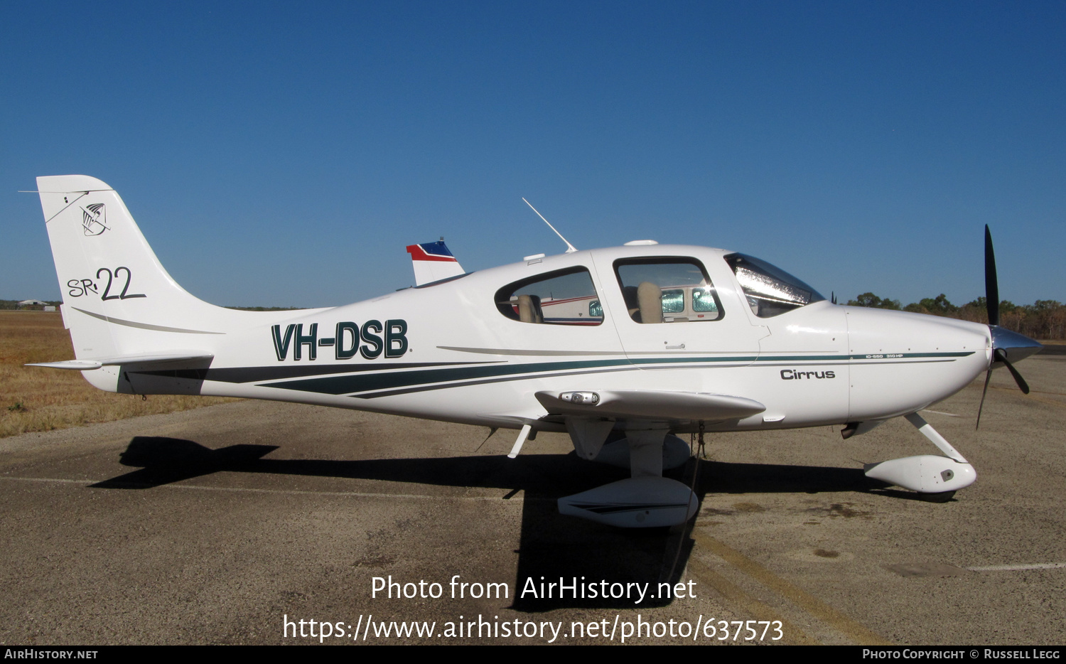 Aircraft Photo of VH-DSB | Cirrus SR-22 G1 | AirHistory.net #637573