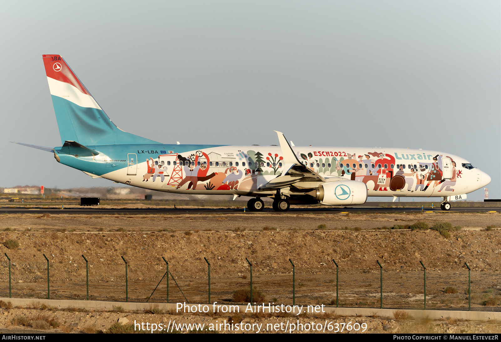 Aircraft Photo of LX-LBA | Boeing 737-8C9 | Luxair | AirHistory.net #637609