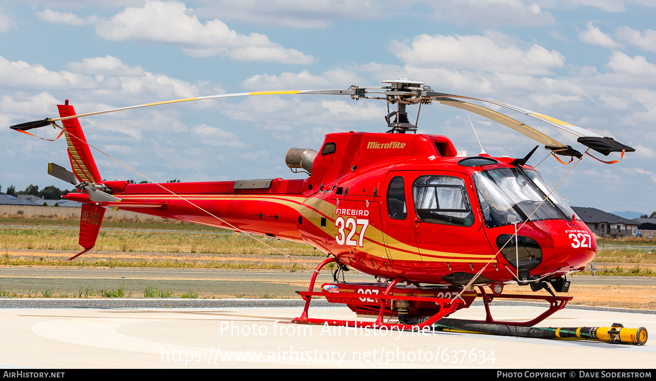 Aircraft Photo of VH-ZHS | American Eurocopter AS350B3 | Microflite Helicopter Services | AirHistory.net #637634