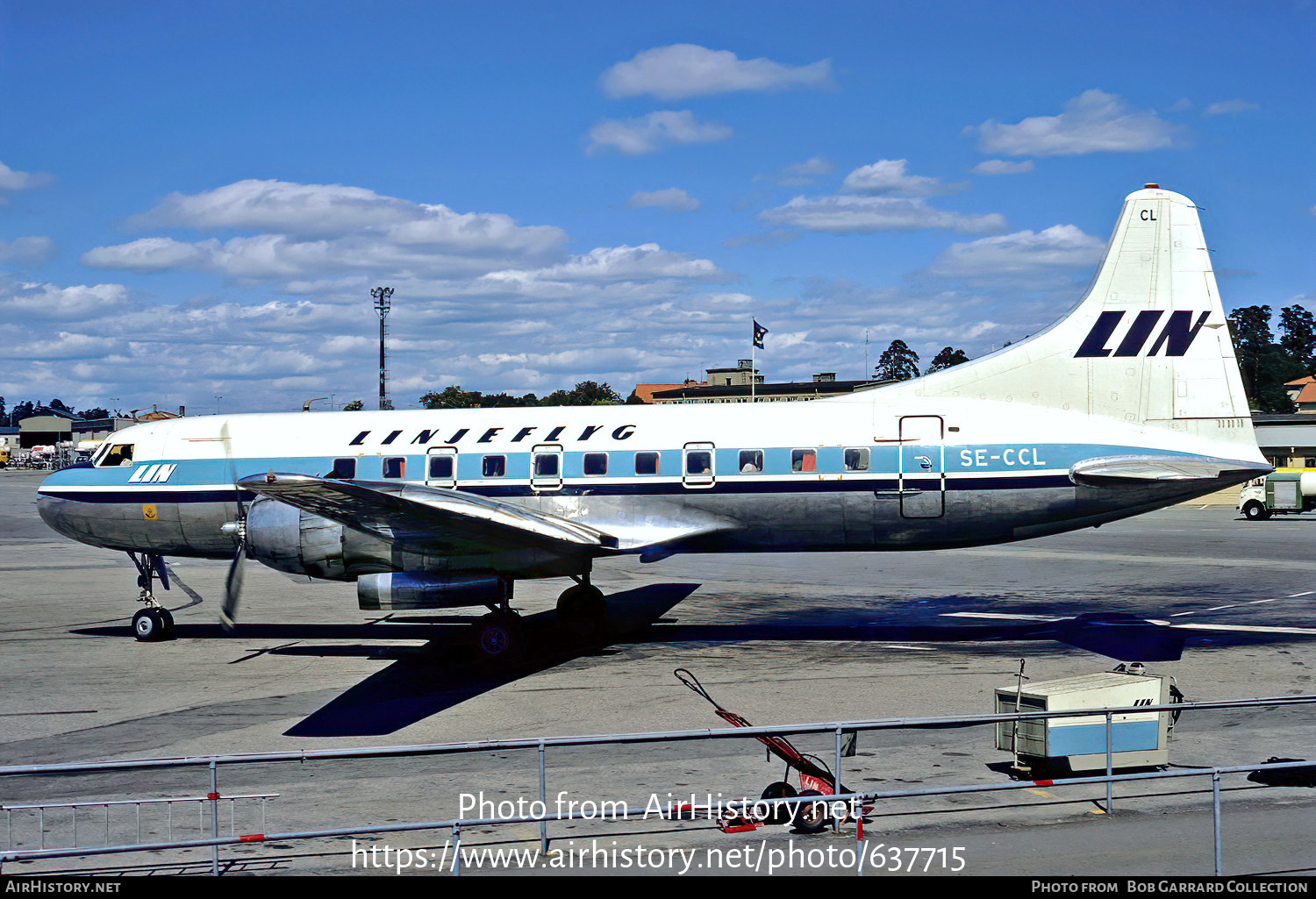 Aircraft Photo of SE-CCL | Convair 440-62 Metropolitan | Linjeflyg | AirHistory.net #637715