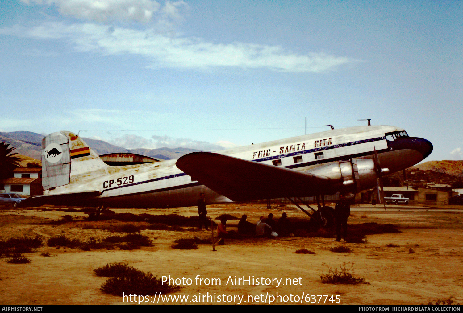 Aircraft Photo of CP-529 | Douglas DC-3A | Frigorífico Santa Rita | AirHistory.net #637745