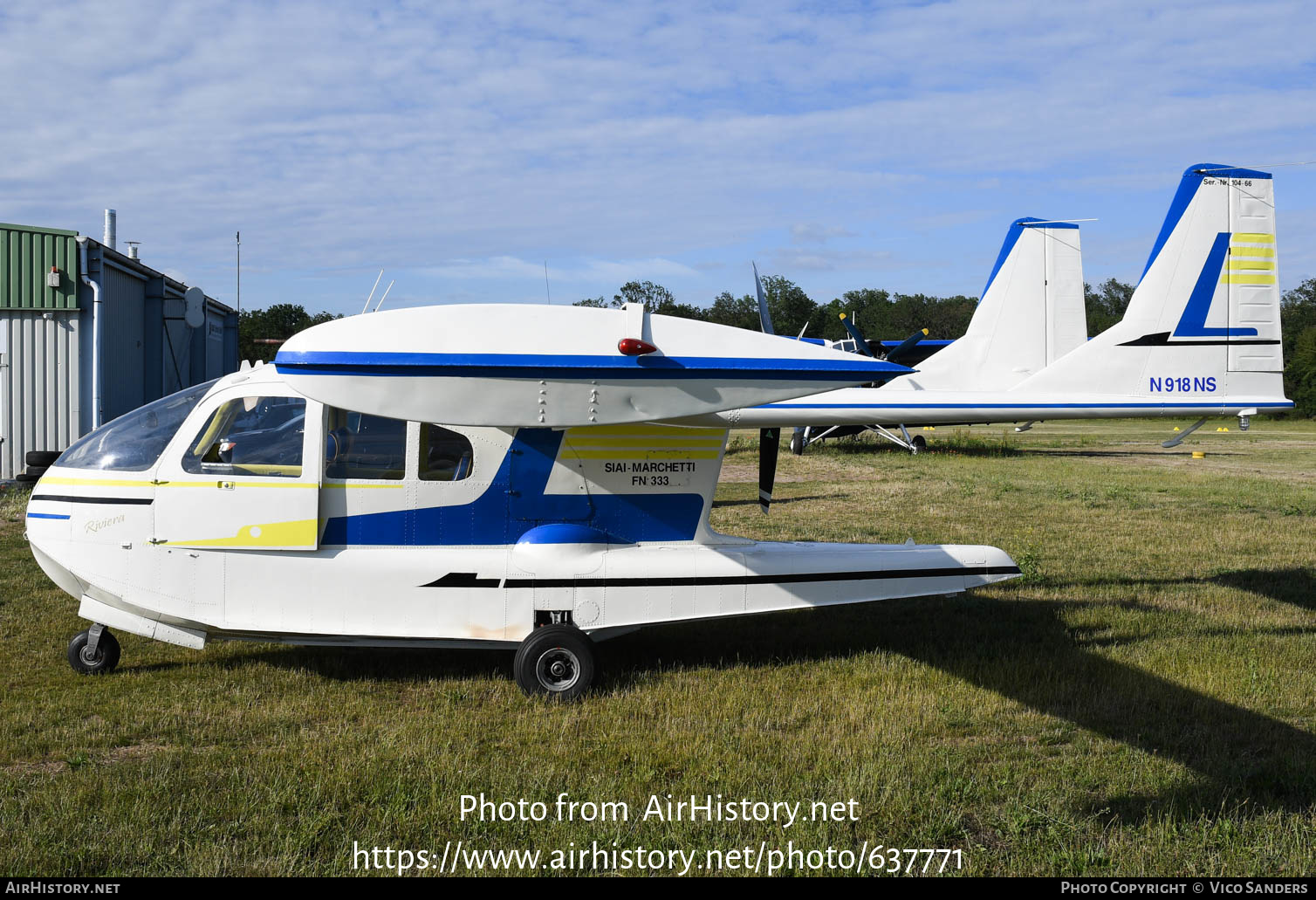 Aircraft Photo of N918NS | SIAI-Marchetti FN-333 Riviera | AirHistory.net #637771