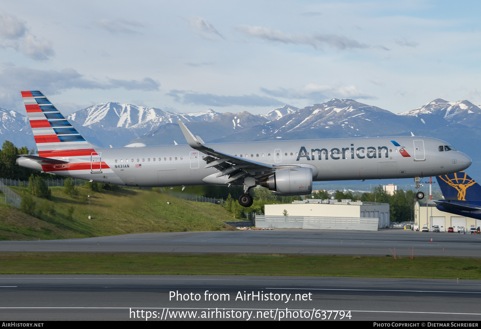 Aircraft Photo of N431AN | Airbus A321-253NX | American Airlines | AirHistory.net #637794