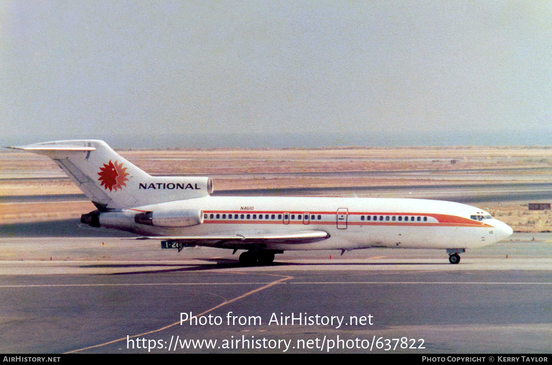 Aircraft Photo of N4610 | Boeing 727-35 | National Airlines | AirHistory.net #637822