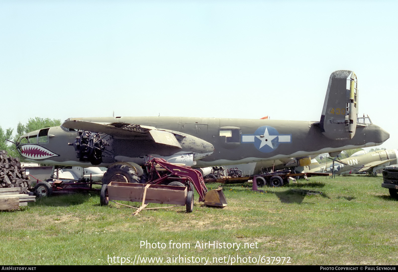 Aircraft Photo of 44-30243 / 0-30243 | North American TB-25N Mitchell | USA - Air Force | AirHistory.net #637972