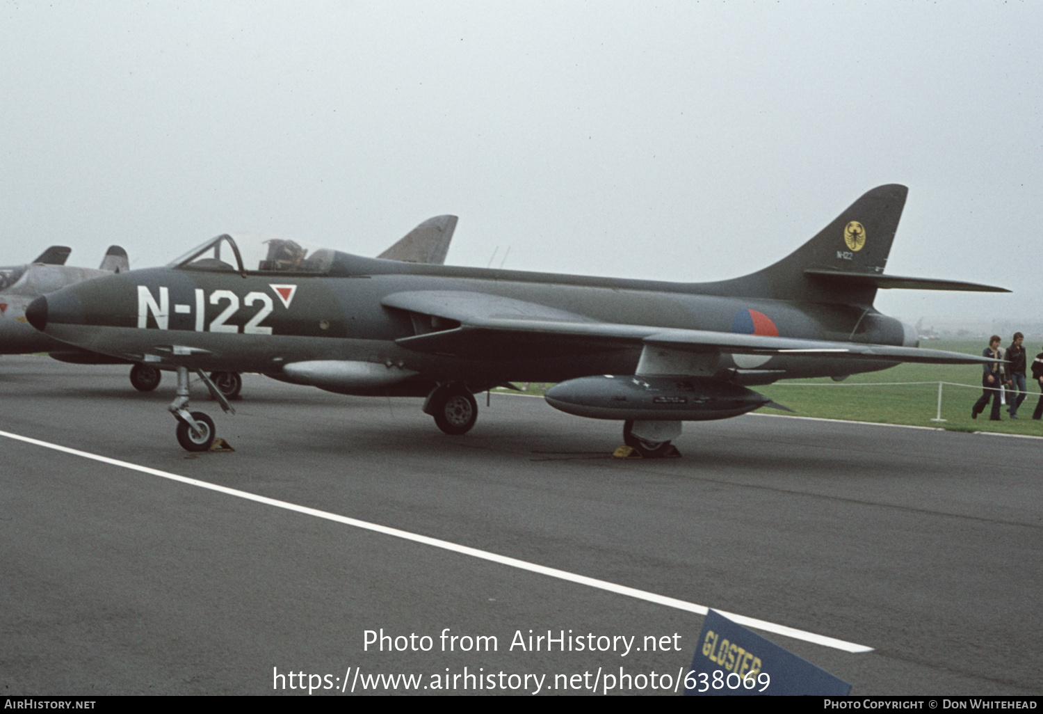 Aircraft Photo of N-122 | Hawker Hunter F4 | Netherlands - Air Force | AirHistory.net #638069