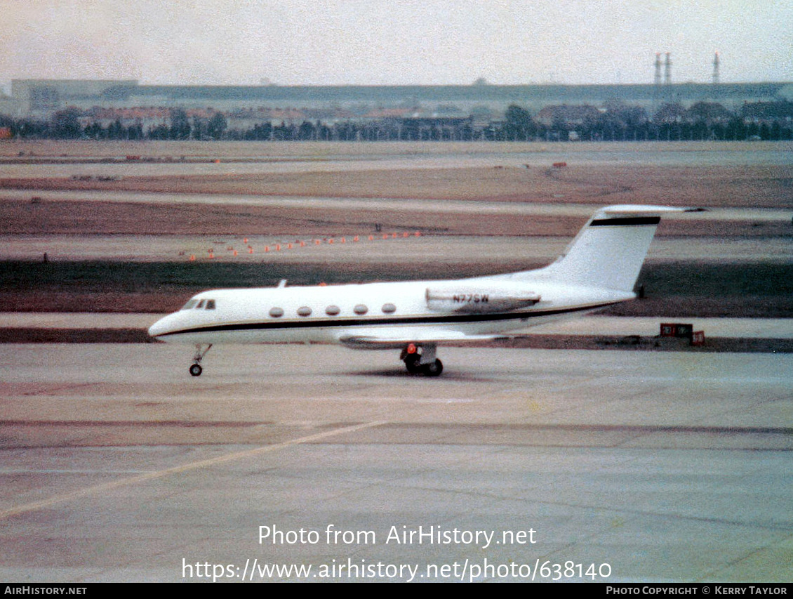 Aircraft Photo of N77SW | Grumman G-1159 Gulfstream II | AirHistory.net #638140