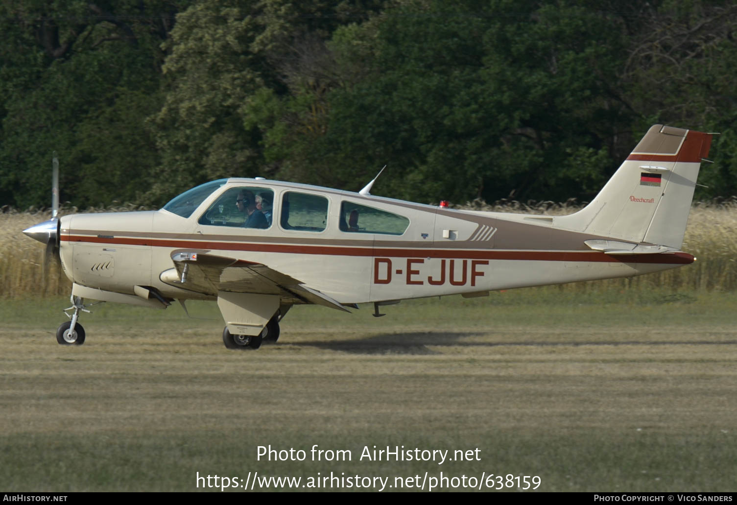 Aircraft Photo of D-EJUF | Beech F33A Bonanza | AirHistory.net #638159