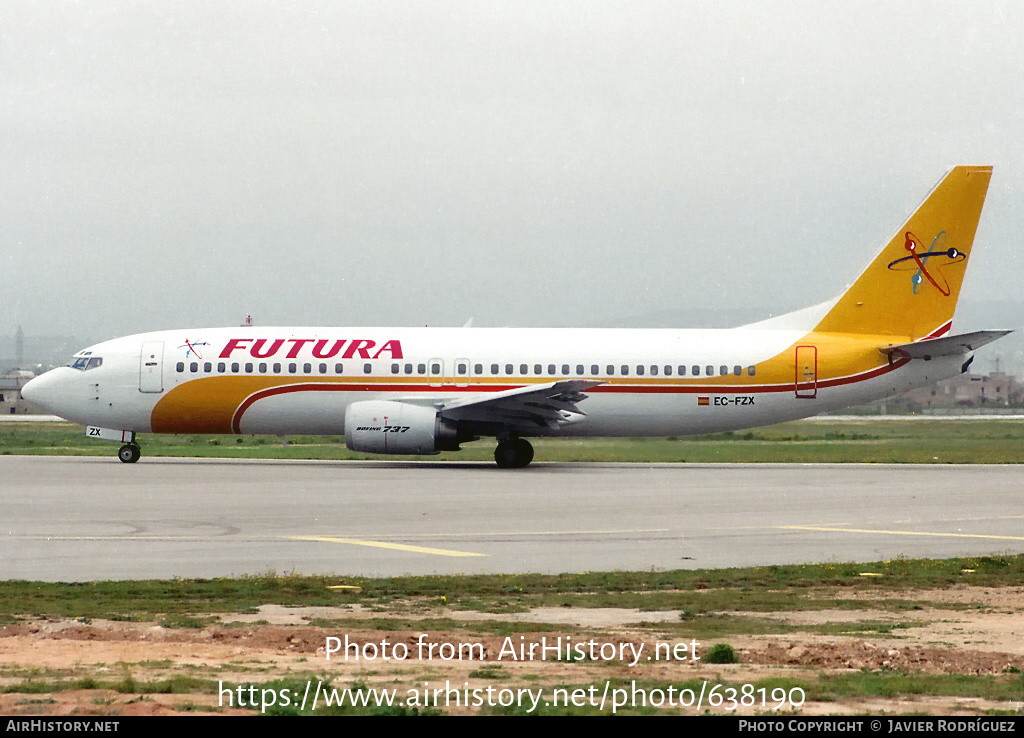 Aircraft Photo of EC-FZX | Boeing 737-4Y0 | Futura International Airways | AirHistory.net #638190