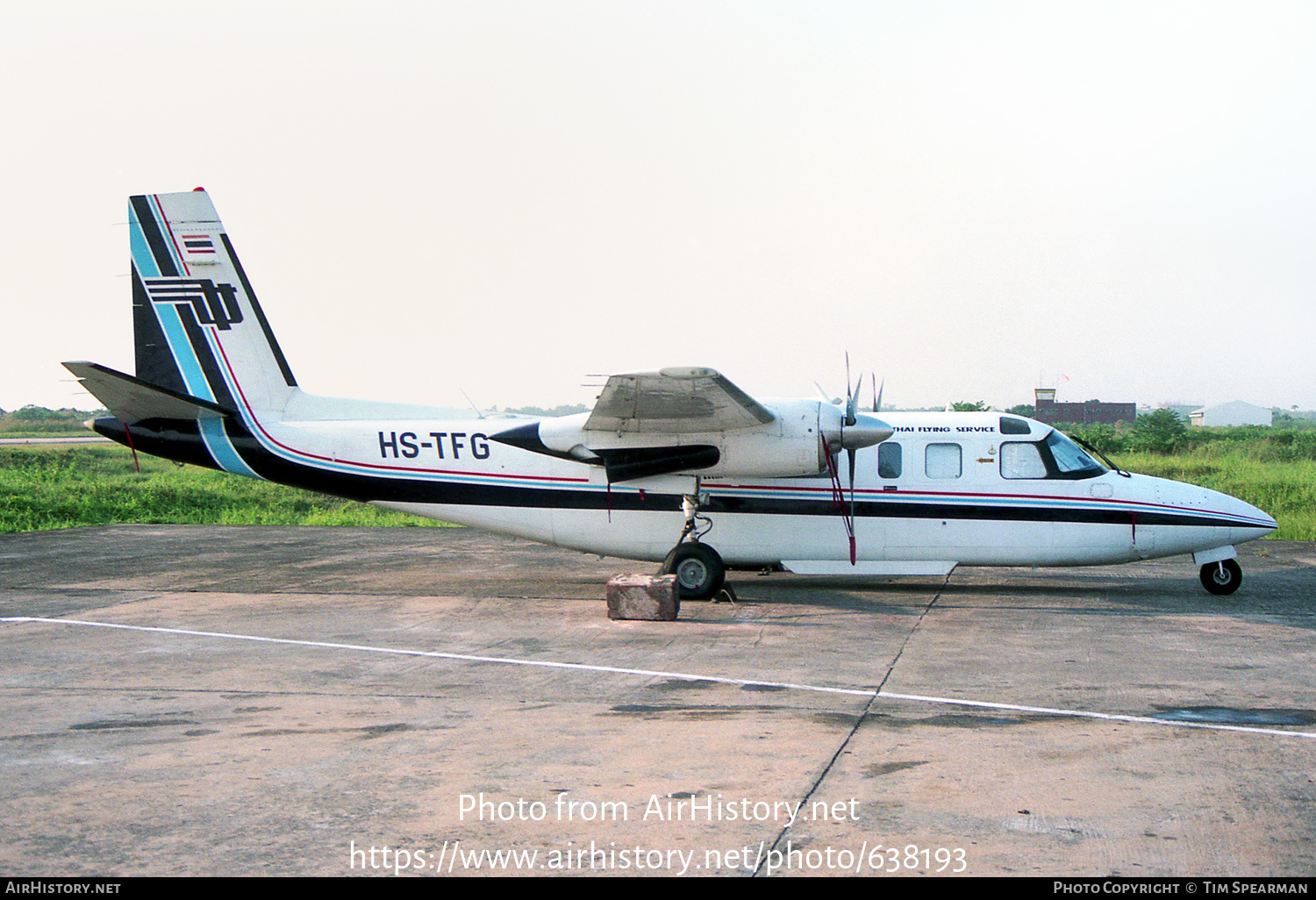 Aircraft Photo of HS-TFG | Rockwell 690B Turbo Commander | Thai Flying Service - TFS | AirHistory.net #638193