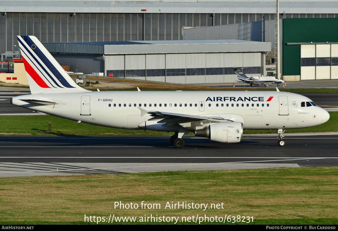 Aircraft Photo of F-GRHU | Airbus A319-111 | Air France | AirHistory.net #638231