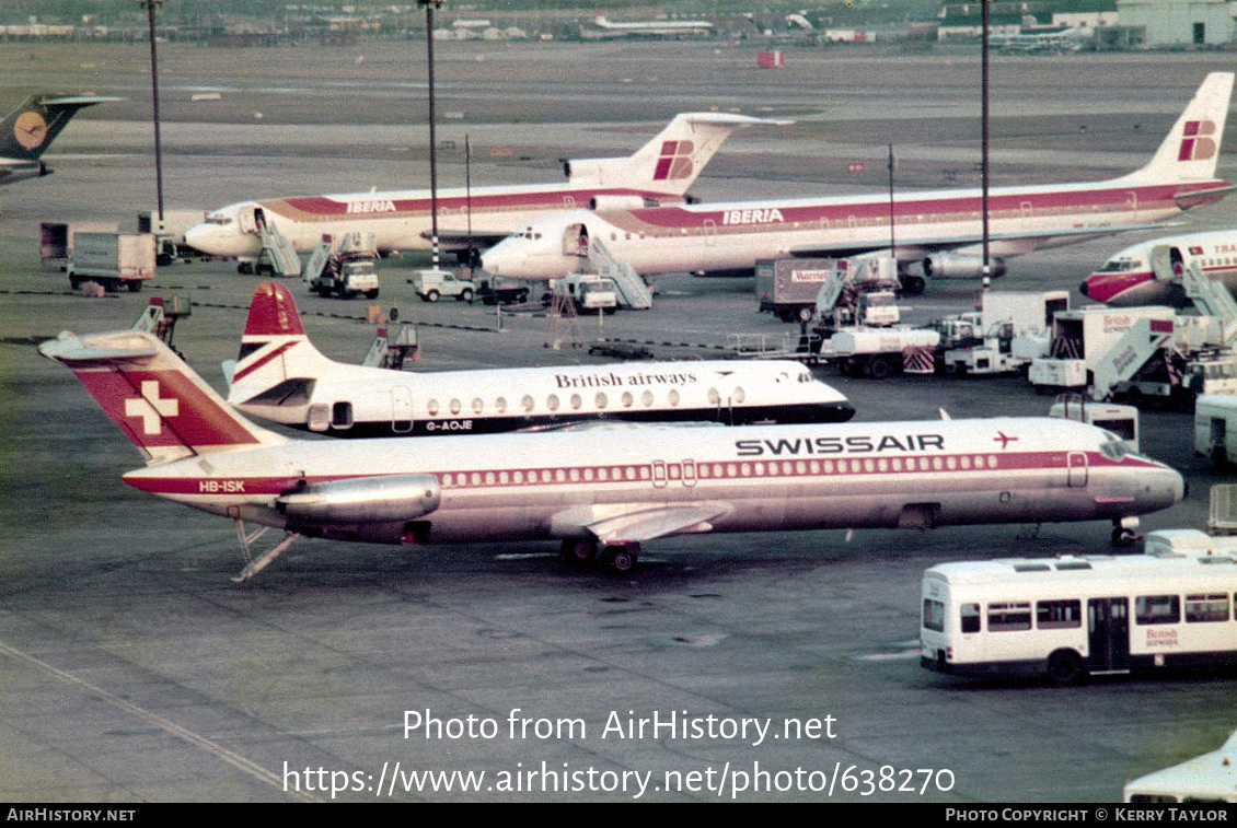 Aircraft Photo of HB-ISK | McDonnell Douglas DC-9-51 | Swissair | AirHistory.net #638270