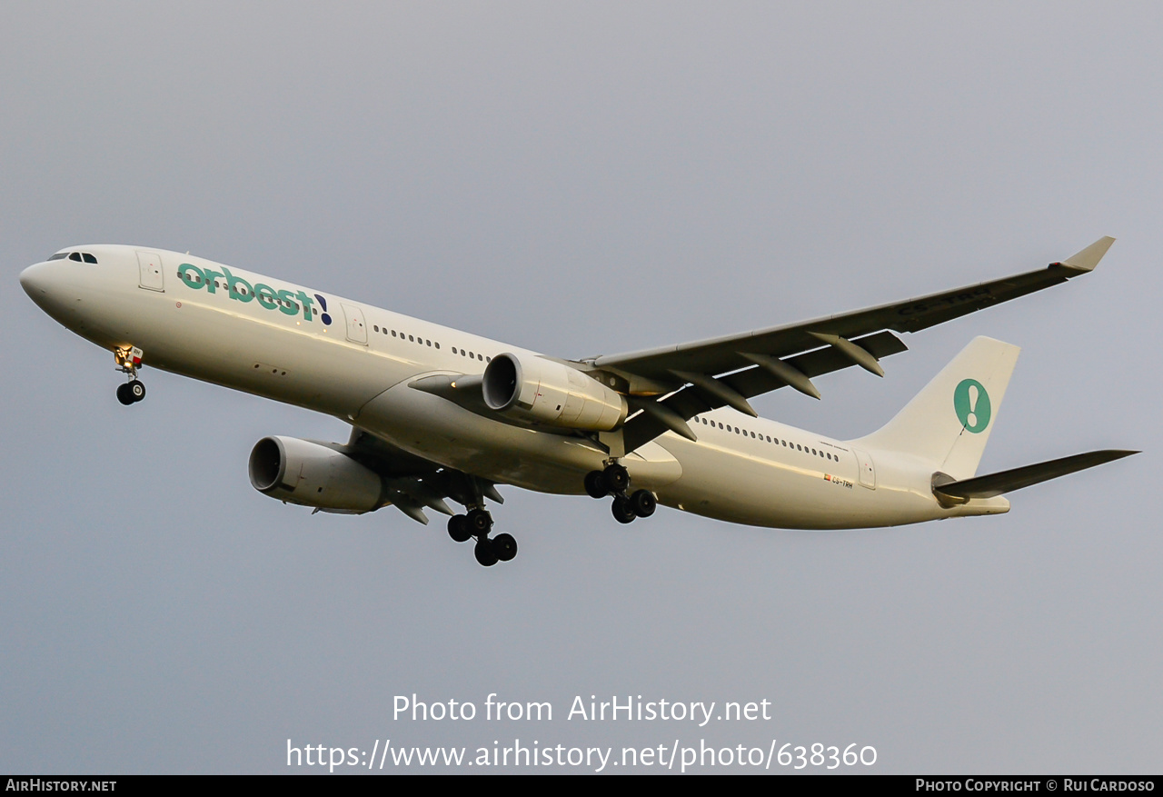 Aircraft Photo of CS-TRH | Airbus A330-343 | Orbest | AirHistory.net #638360