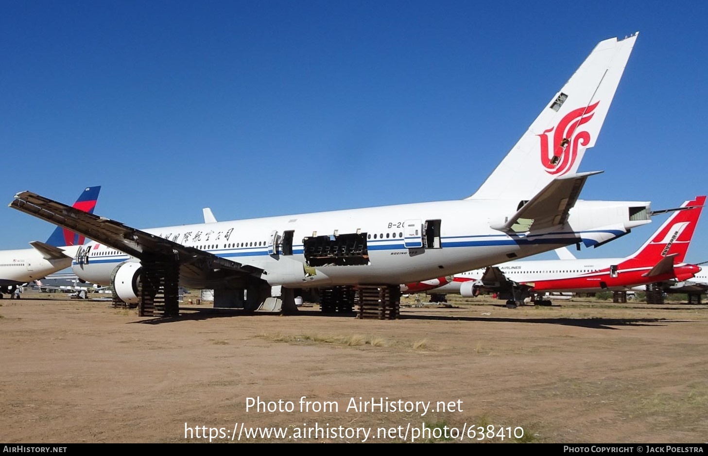 Aircraft Photo of B-2065 | Boeing 777-2J6 | Air China | AirHistory.net #638410