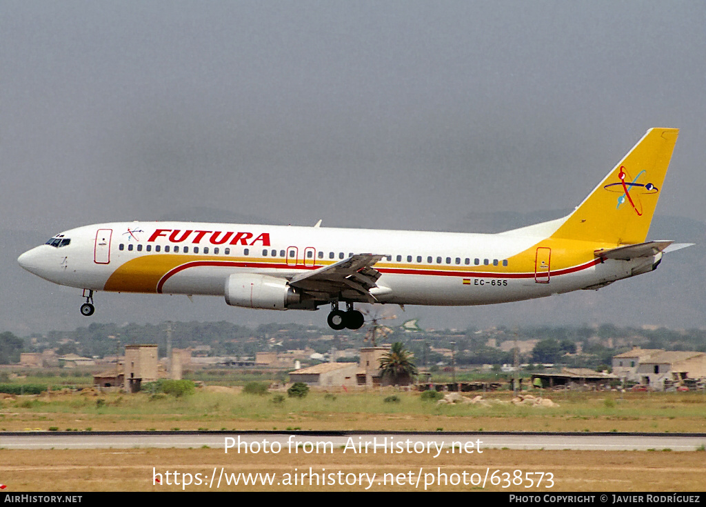 Aircraft Photo of EC-655 | Boeing 737-46B | Futura International Airways | AirHistory.net #638573