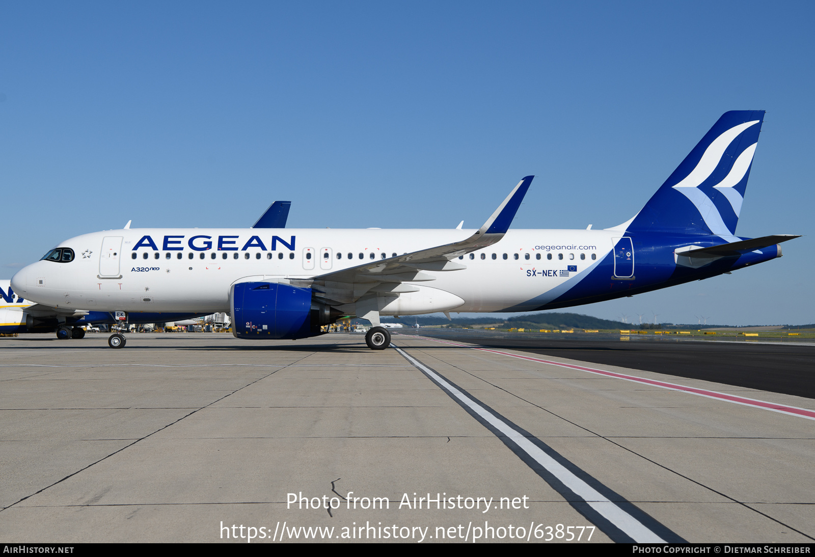 Aircraft Photo of SX-NEK | Airbus A320-271N | Aegean Airlines | AirHistory.net #638577