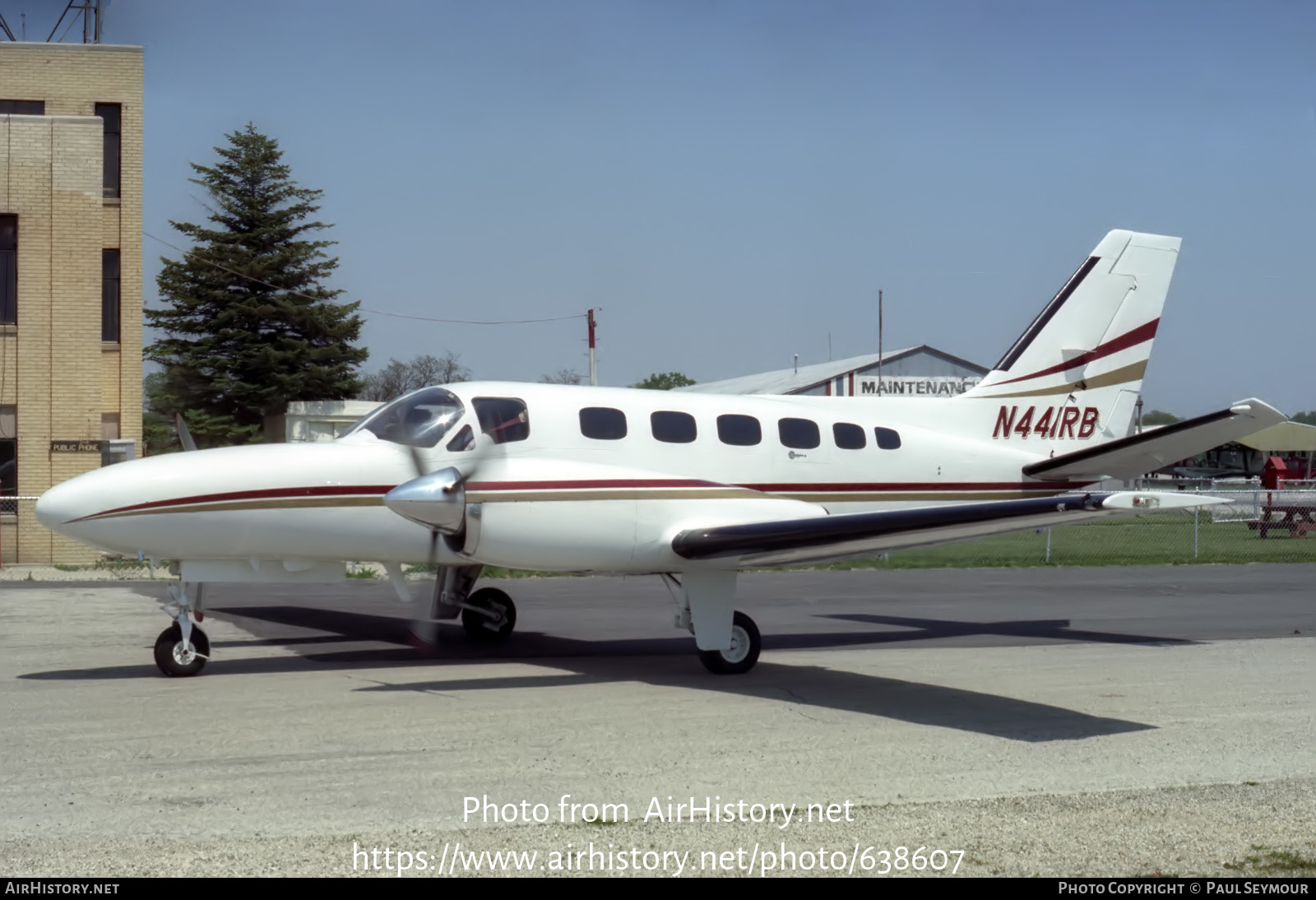 Aircraft Photo of N441RB | Cessna 441 Conquest II | AirHistory.net #638607