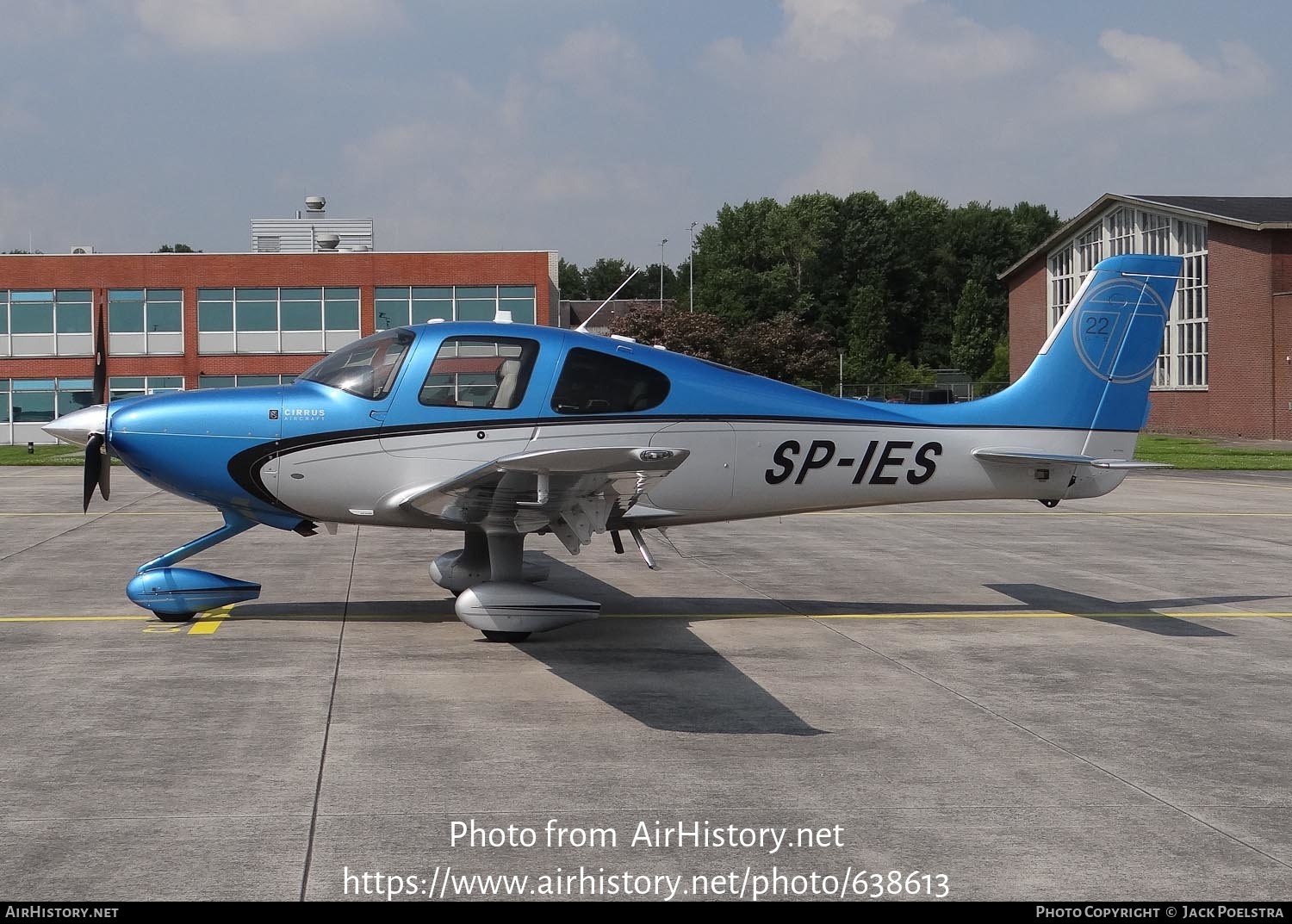 Aircraft Photo of SP-IES | Cirrus SR-22T G3-GTS | AirHistory.net #638613