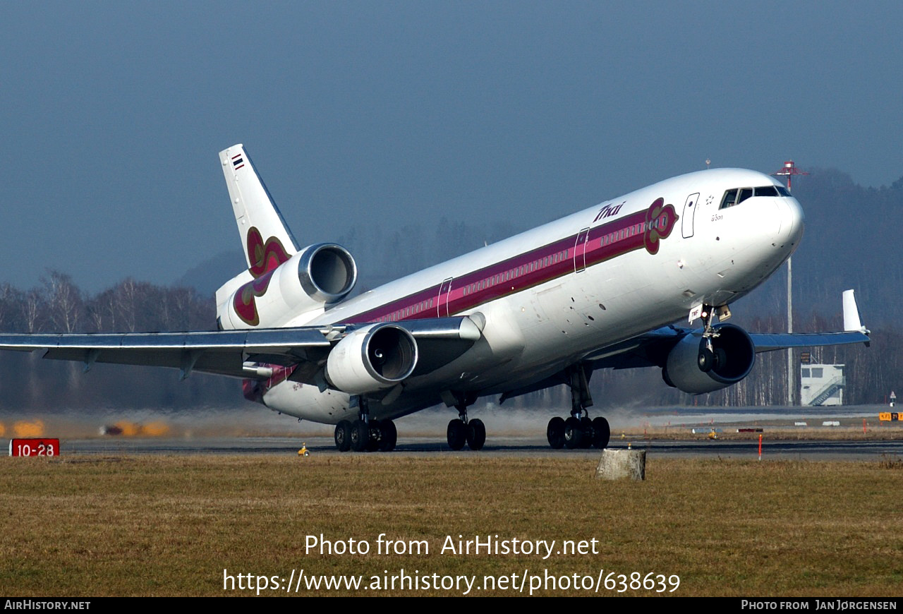 Aircraft Photo of HS-TMF | McDonnell Douglas MD-11 | Thai Airways International | AirHistory.net #638639