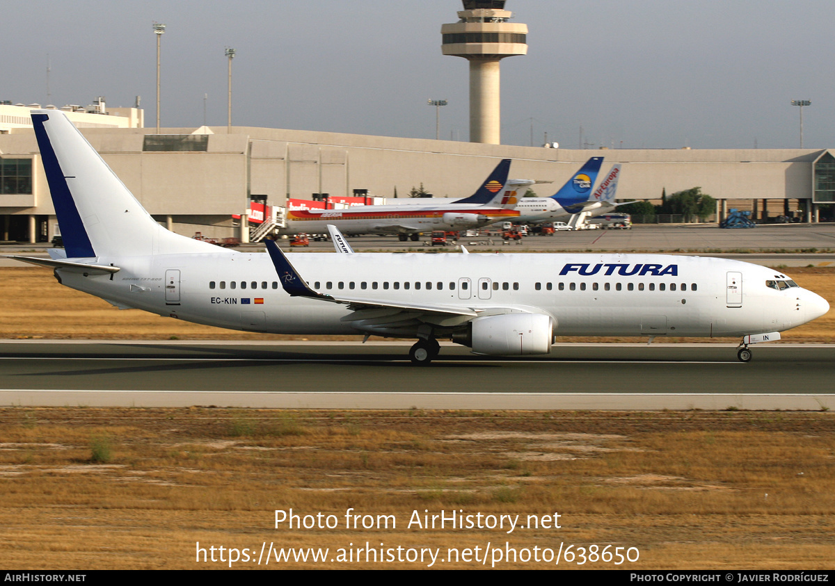 Aircraft Photo of EC-KIN | Boeing 737-86N | Futura International Airways | AirHistory.net #638650