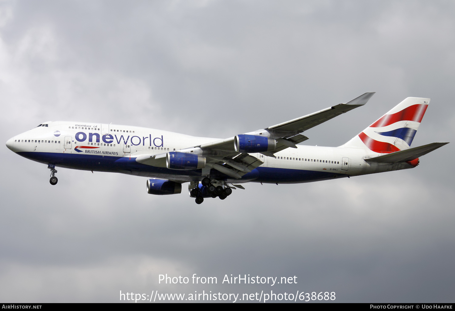 Aircraft Photo of G-BNLI | Boeing 747-436 | British Airways | AirHistory.net #638688