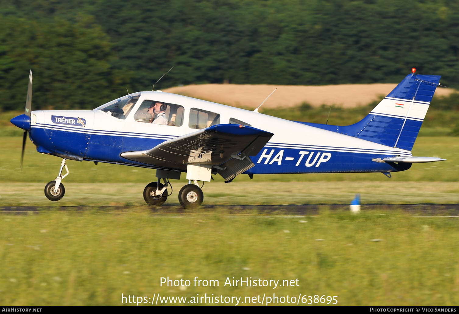 Aircraft Photo of HA-TUP | Piper PA-28-161 Cherokee Warrior II | Tréner Flight Academy | AirHistory.net #638695