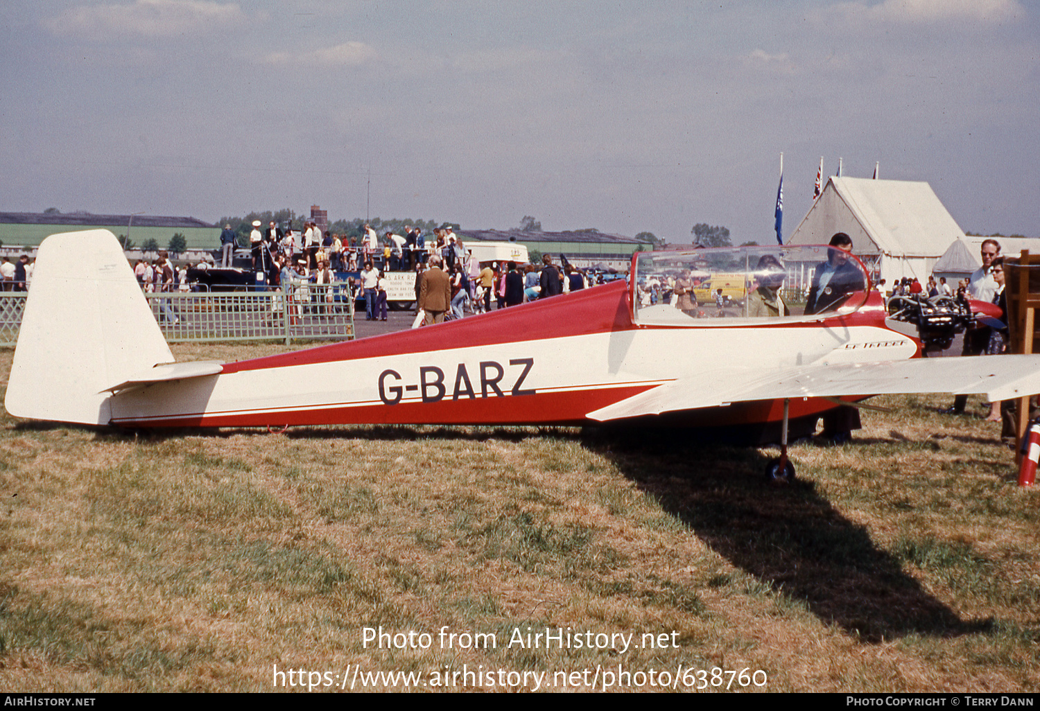 Aircraft Photo of G-BARZ | Scheibe SF-28A Tandem-Falke | AirHistory.net #638760