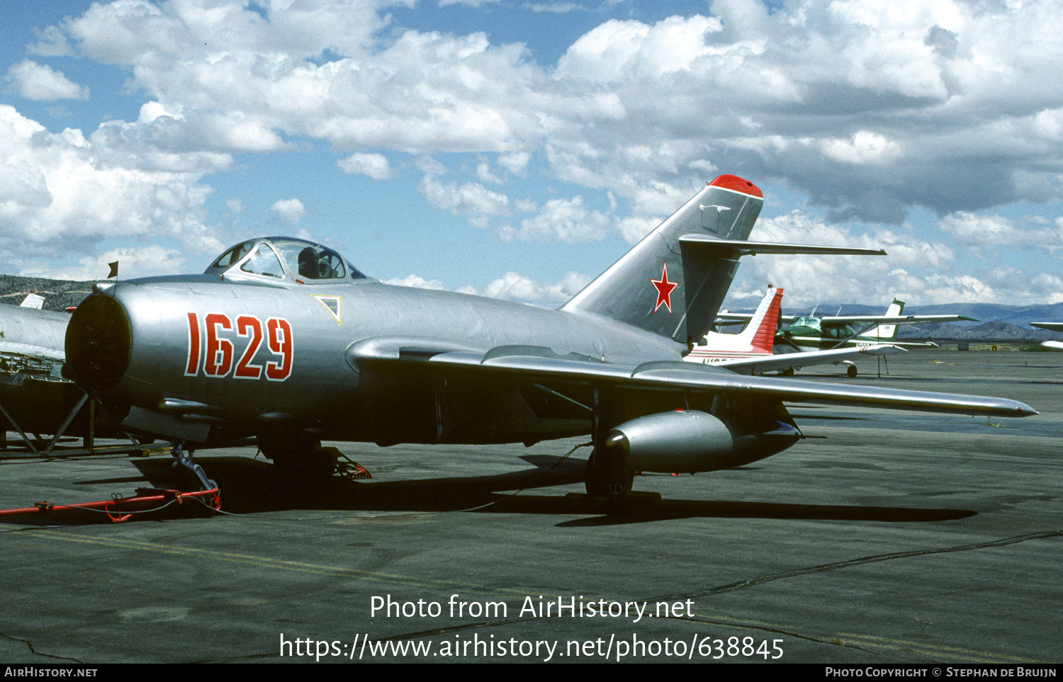 Aircraft Photo of 1629 | PZL-Mielec Lim-2 (MiG-15) | Soviet Union - Air Force | AirHistory.net #638845