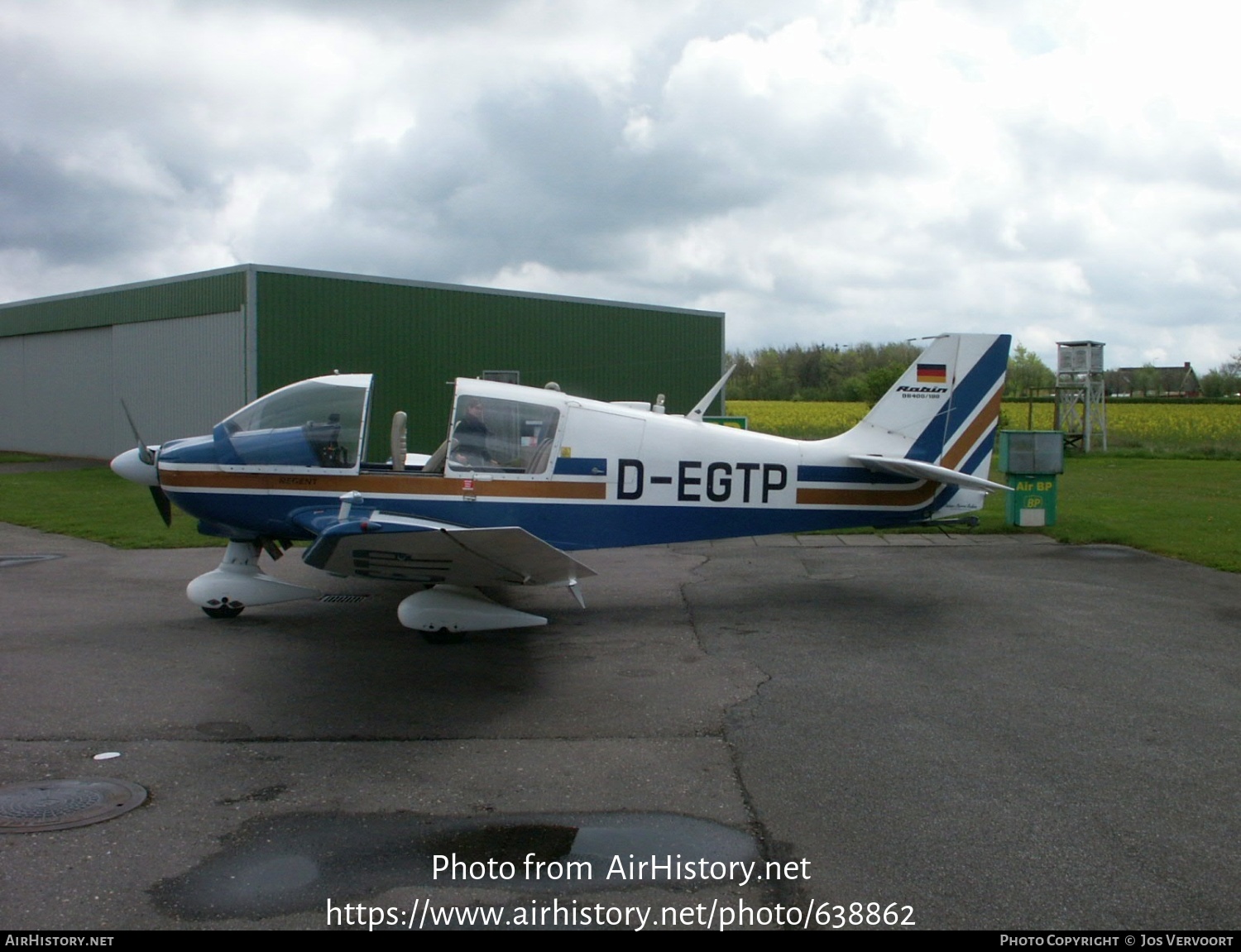 Aircraft Photo of D-EGTP | Robin DR-400-180 Regent | AirHistory.net #638862