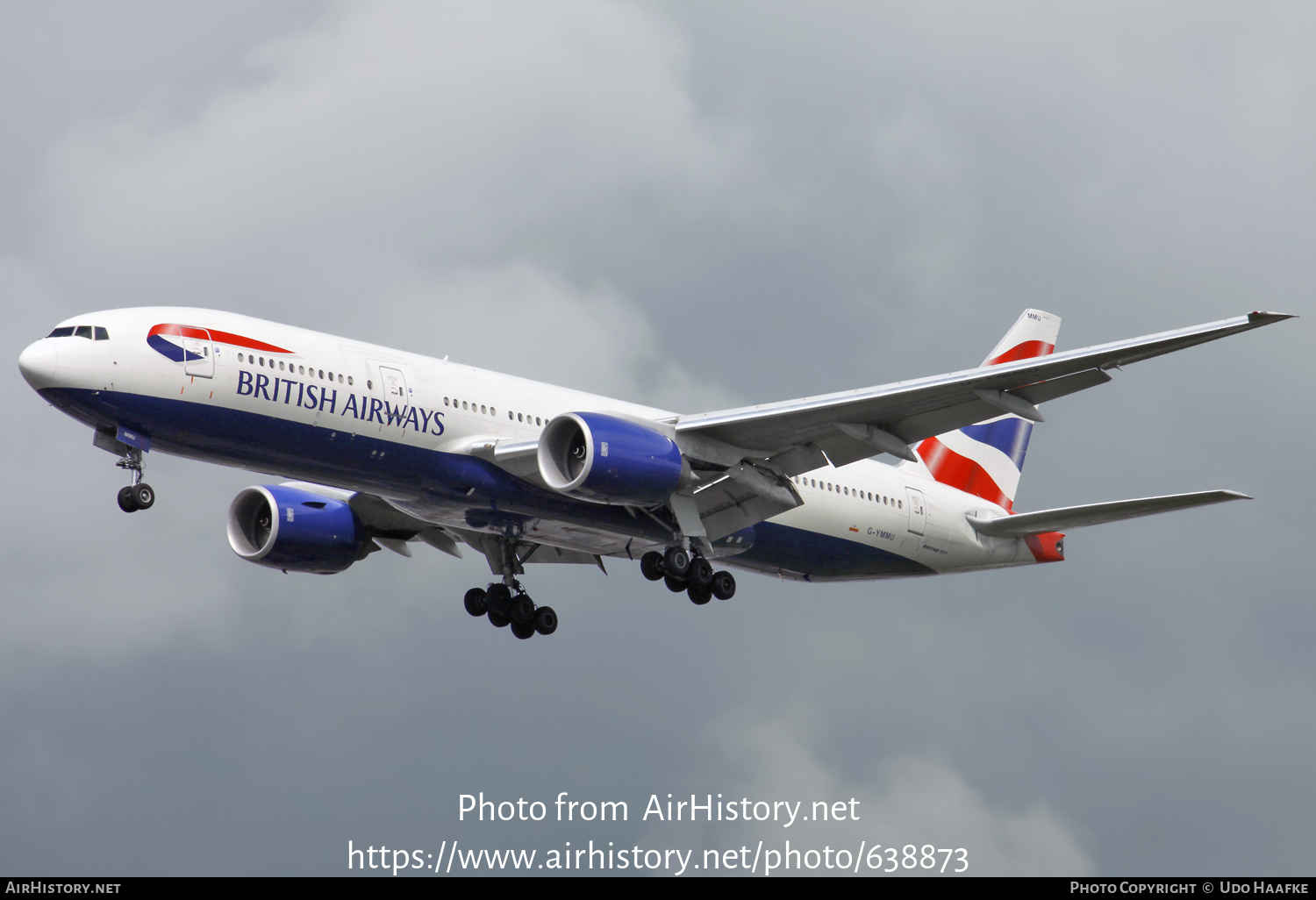 Aircraft Photo of G-YMMU | Boeing 777-236/ER | British Airways | AirHistory.net #638873