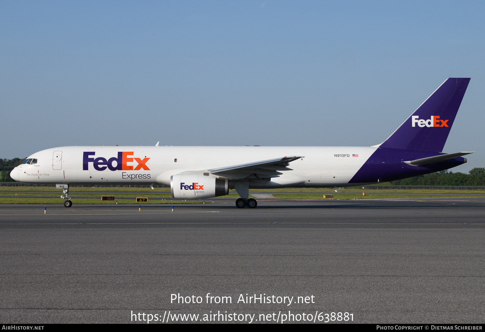 Aircraft Photo of N913FD | Boeing 757-28A(SF) | FedEx Express - Federal ...