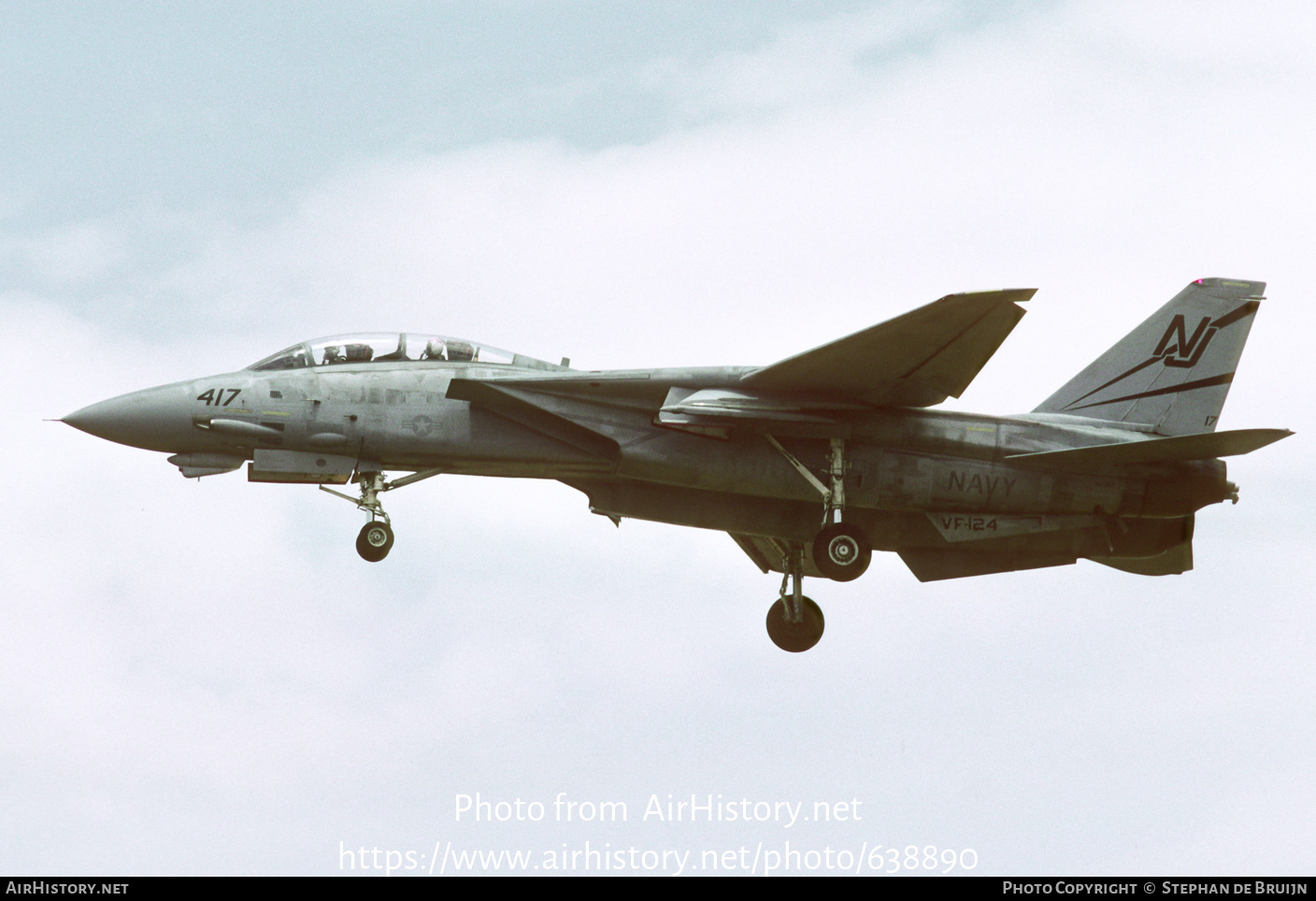 Aircraft Photo of 160889 | Grumman F-14A Tomcat | USA - Navy | AirHistory.net #638890