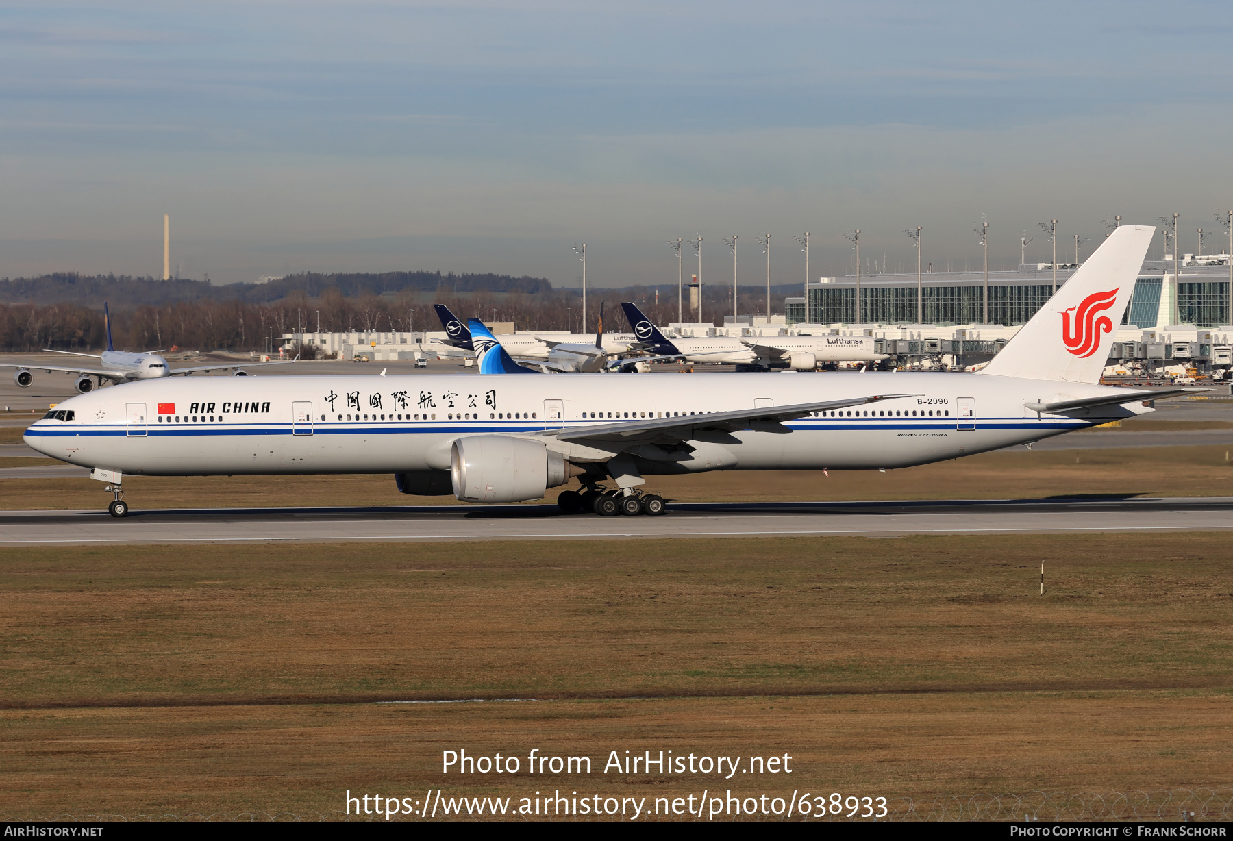 Aircraft Photo of B-2090 | Boeing 777-39L/ER | Air China