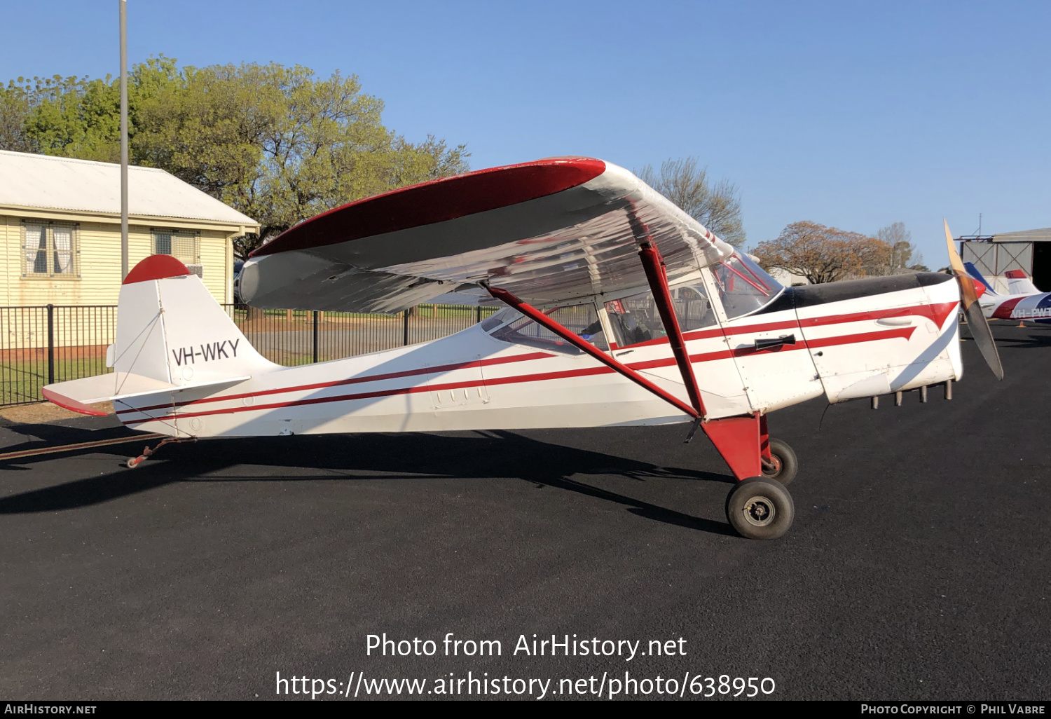 Aircraft Photo of VH-WKY | Auster J-5F Aiglet Trainer | AirHistory.net #638950