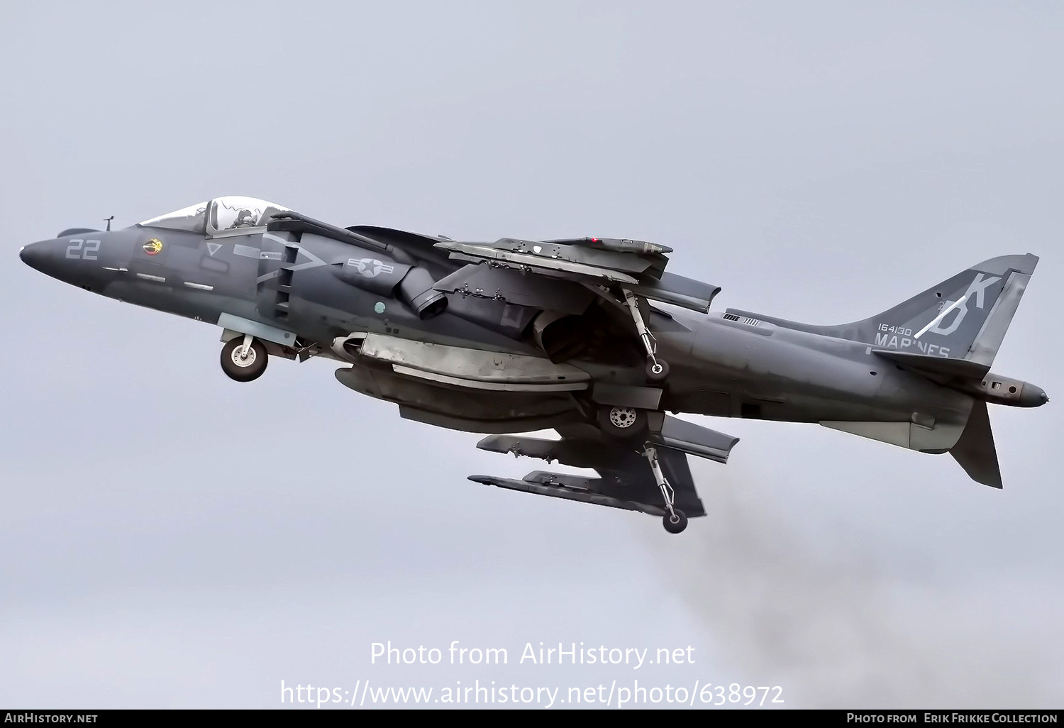 Aircraft Photo of 164130 | McDonnell Douglas AV-8B Harrier II+ | USA - Marines | AirHistory.net #638972