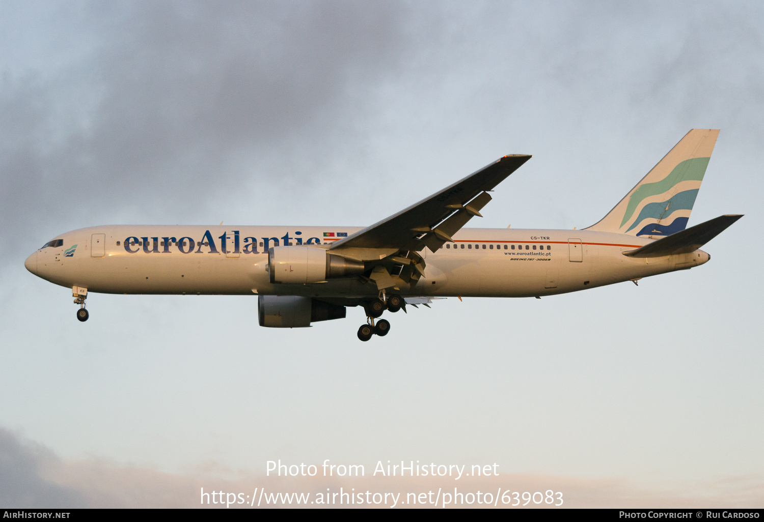 Aircraft Photo of CS-TKR | Boeing 767-36N/ER | Euro Atlantic Airways | AirHistory.net #639083