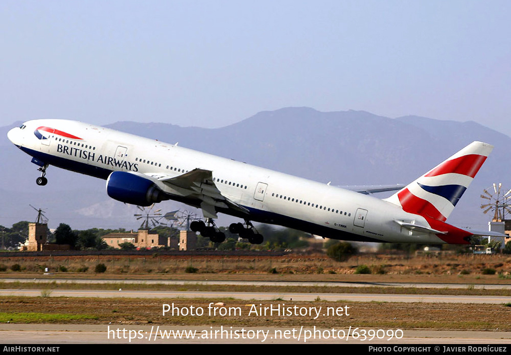 Aircraft Photo of G-YMMM | Boeing 777-236/ER | British Airways | AirHistory.net #639090